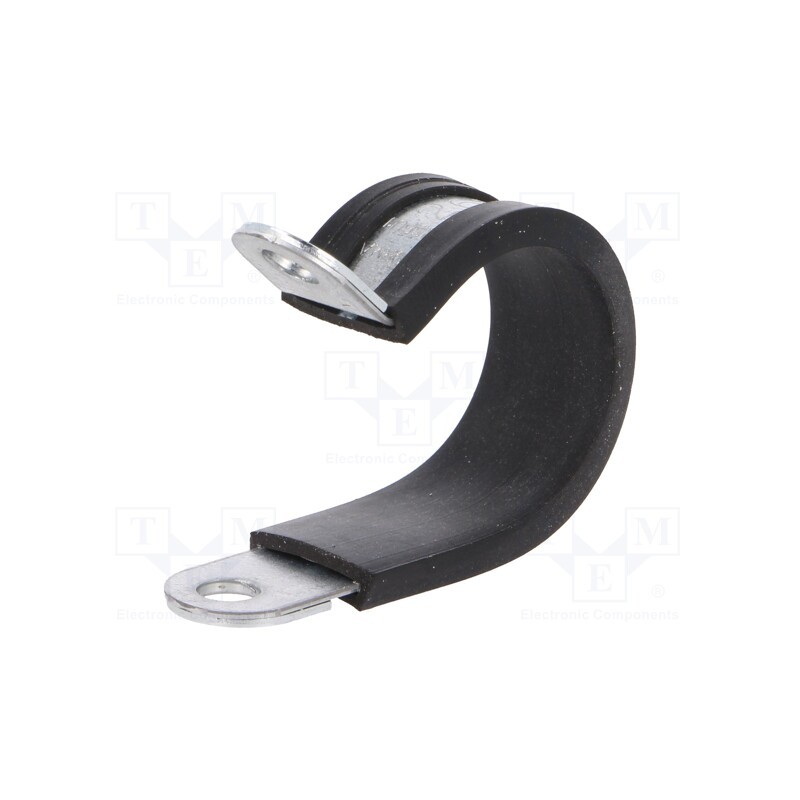 1 pcs x LAPP - 61825402 - Fixing clamp, ØBundle : 26mm, W: 15mm, steel, Ømount.hole: 6.4mm