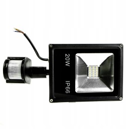 20W LED floodlight with motion sensor