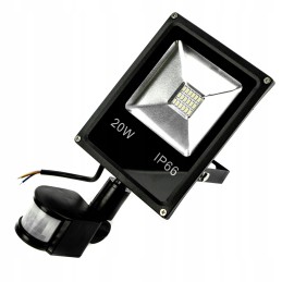 20W LED floodlight with motion sensor