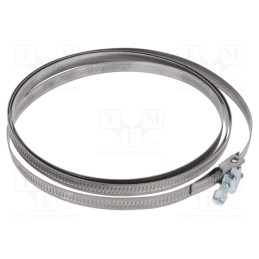 1 pcs x MPC INDUSTRIES - EF2550 - Worm gear clamp, W: 9mm, Clamping: 25÷550mm, EF, W2, DIN 3017