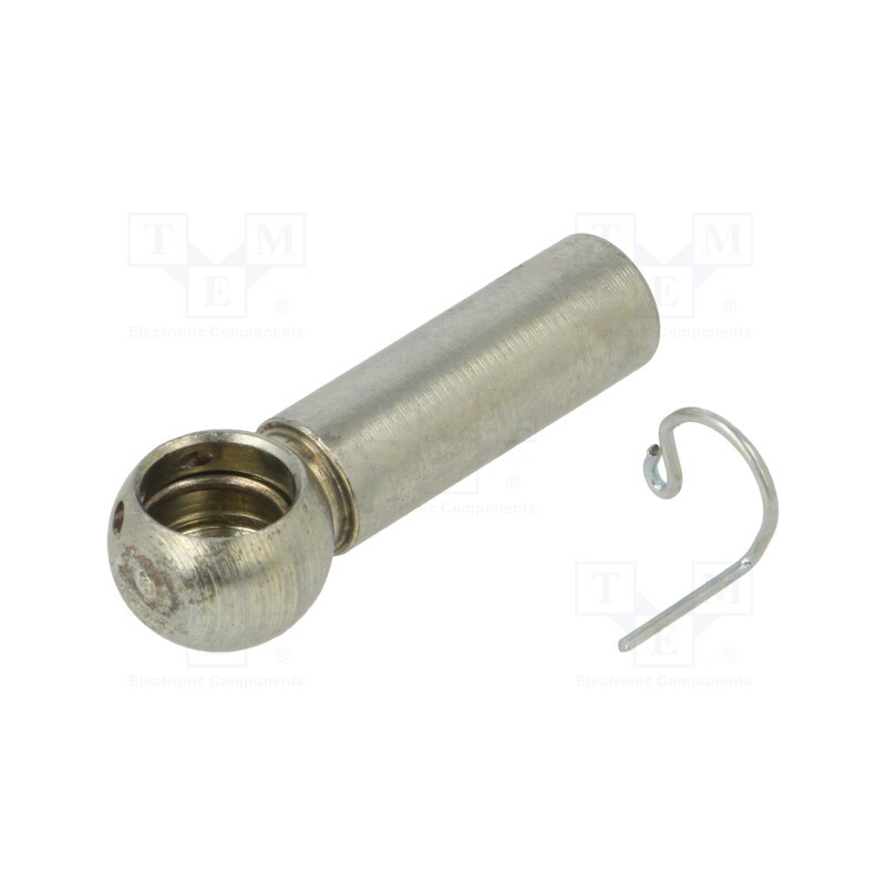 1 pcs x PNEUMAT-92220-37 - Mounting element for gas spring, Mat: zinc plated steel, 10mm