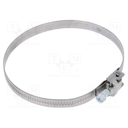 1 pcs x MPC INDUSTRIES - EF2100 - Worm gear clamp, W: 9mm, Clamping: 25÷100mm, EF, W2, DIN 3017