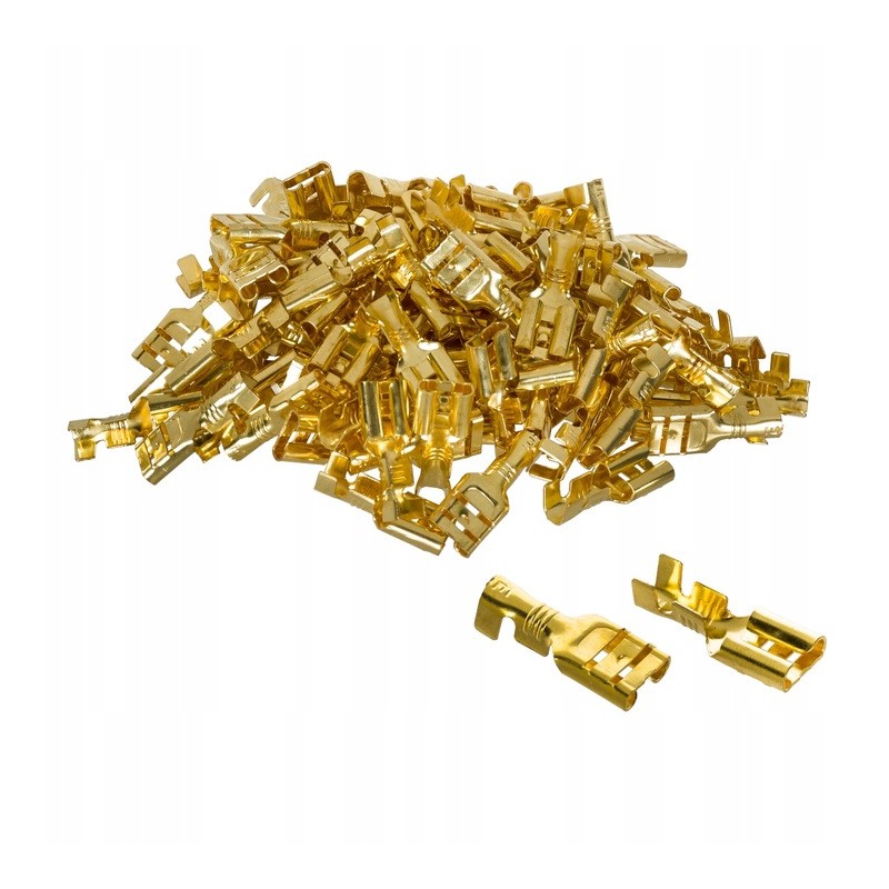 Female sleeve end with lock, 100 pcs