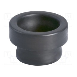 1 pcs x HUMMEL - 1.250.3201.50 - 32mm, plugs, Mat: elastomer, Seal Plug DS, black, -20÷80°C, IP54