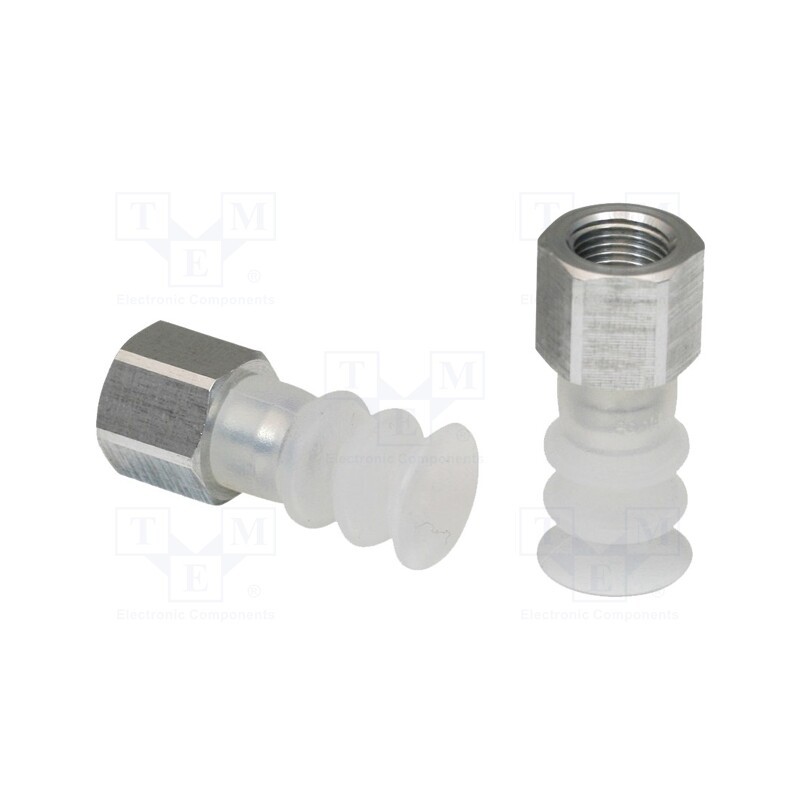 1 pcs x SCHMALZ-FSG-14-SI-55-G1/8-IG - Suction cup, 14mm, G1/8-IG, Shore hardness: 55, 0.975cm3, FSG