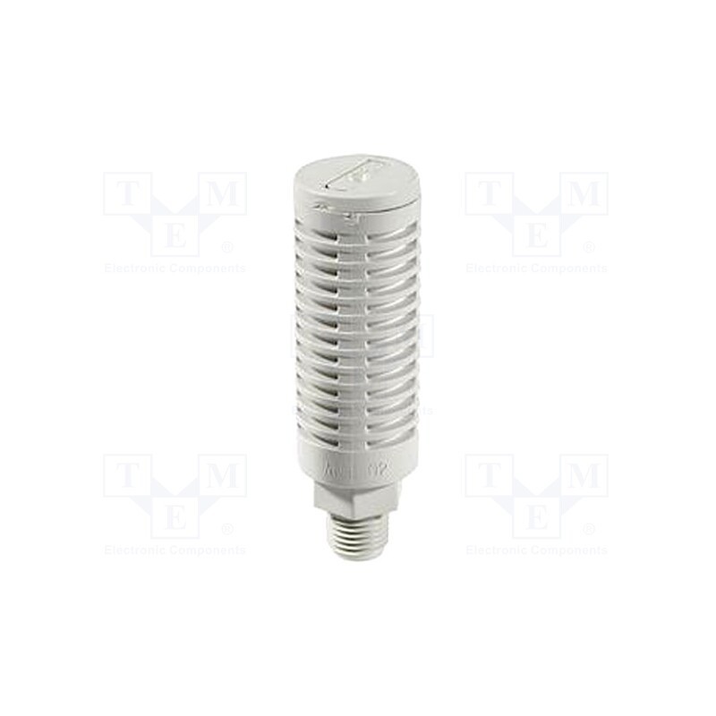 1 pcs x SMC-AN30-03 - Sound suppression silencer, max.10bar, Thread: R 3/8', outside