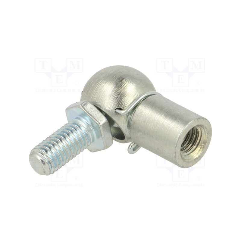 1 pcs x PNEUMAT-92265 - Mounting element for gas spring, Mat: zinc plated steel, 13mm