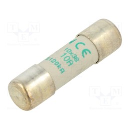 1 pcs x MERSEN - FR10AM50V10 - Fuse: fuse, aM,time-lag, 10A, 500VAC, 10x38mm