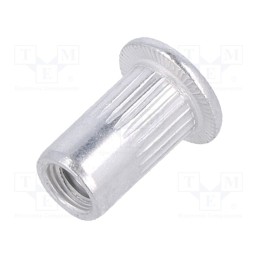 1 pcg x NOVUS - 045-0041 - Rivet nuts, M4, 0.7, aluminium, 10pcs.
