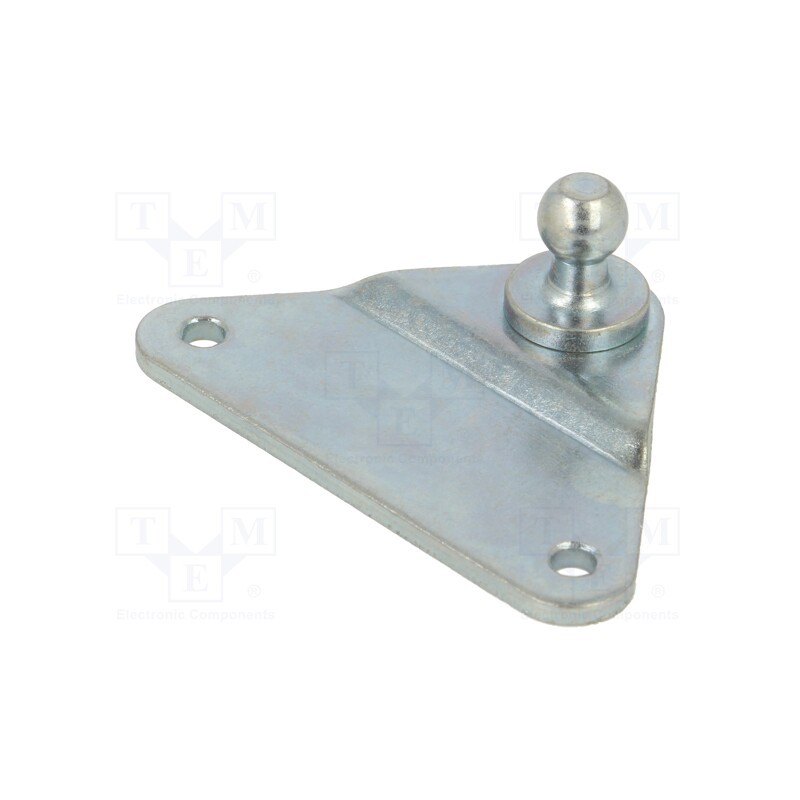 1 pcs x PNEUMAT-92298 - Mounting element for gas spring, Mat: zinc plated steel, 10mm