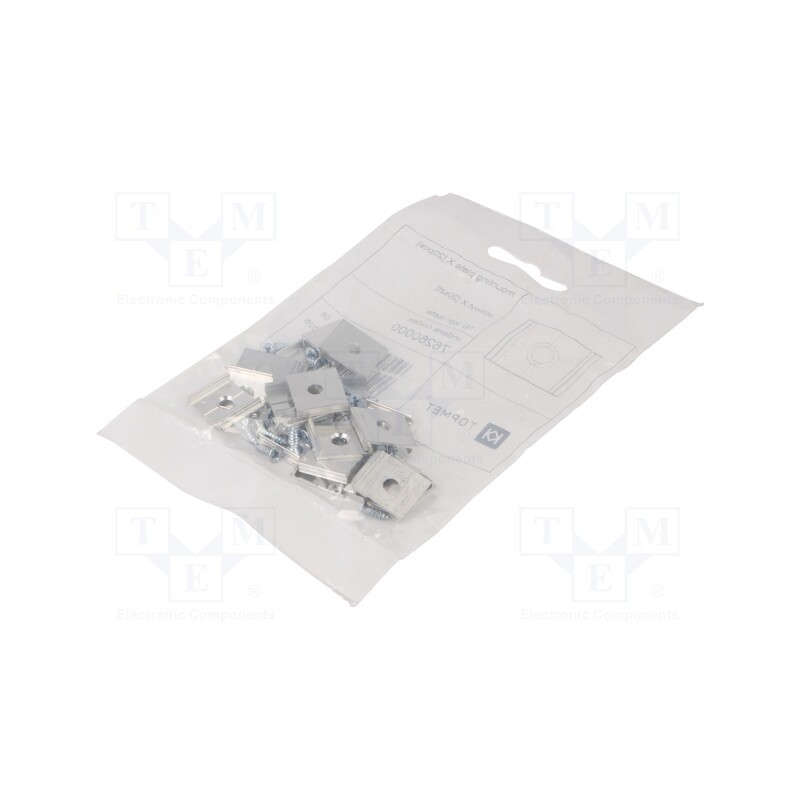 1 pcg x TOPMET - 76260000 - Holder X, 20pcs, aluminium
