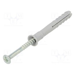 1 pcg x FISCHER - 50356 - Plastic anchor, with screw, 8x60, zinc-plated steel, N, 50pcs, 8mm