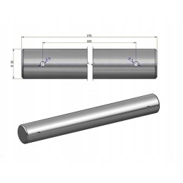 Hitch bracket pin C 360 original Ursus