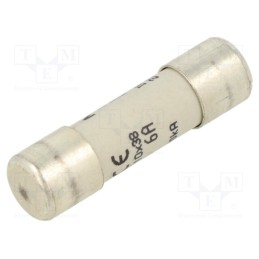 1 pcs x MERSEN - FR10GG69V6 - Fuse: fuse, gG,time-lag, 6A, 690VAC, 10x38mm