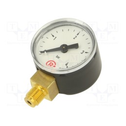 1 pcs x PNEUMAT-110.33 - Manometer, 0÷4bar, 40mm, non-aggressive liquids,inert gases