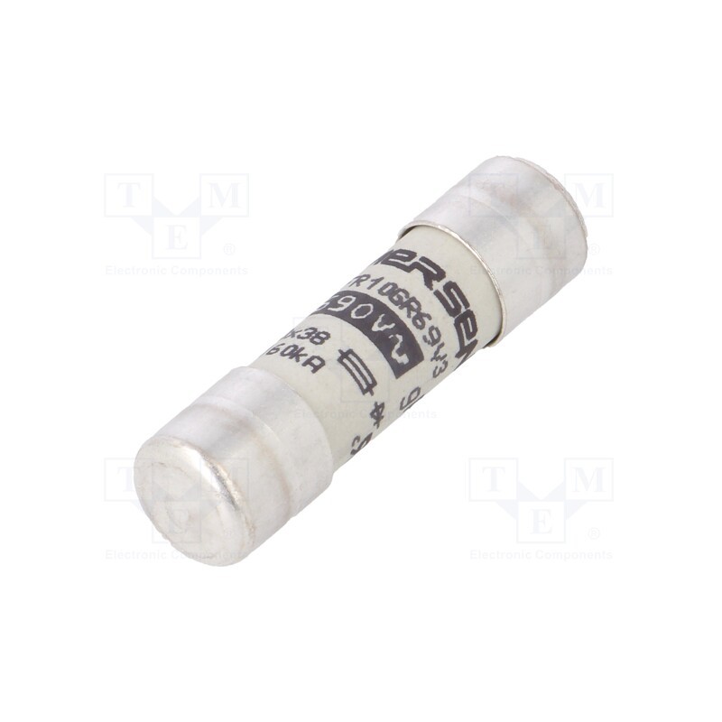 1 pcs x MERSEN - FR10GR69V3 - Fuse: fuse, gR,ultra rapid, 3A, 690VAC, 10x38mm