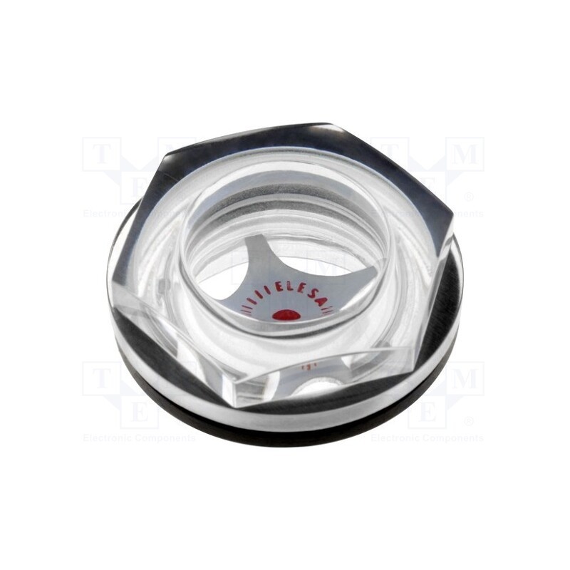 1 pcs x ELESA+GANTER - 13701 - Level indicator, Inspect.hole dia: 18mm, M25, 8÷10Nm, Pitch: 1.5