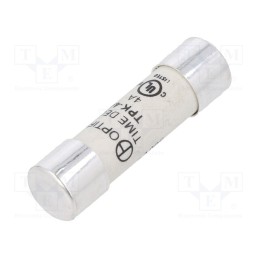 1 pcs x OPTIFUSE - TPK-4A - Fuse: fuse, time-lag, 4A, 500VAC, cylindrical,industrial