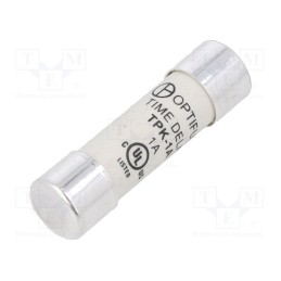 1 pcs x OPTIFUSE - TPK-1A - Fuse: fuse, time-lag, 1A, 500VAC, cylindrical,industrial