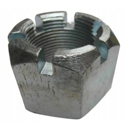 Crown nut m36x2 for trailer drawbar eye d