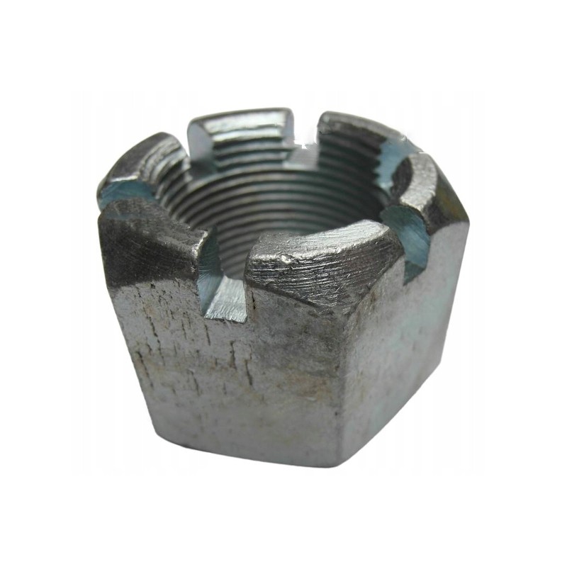 Crown nut m36x2 for trailer drawbar eye d