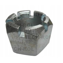 Crown nut m36x2 for trailer drawbar eye d