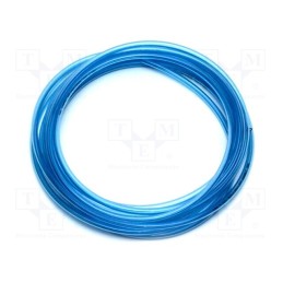 1 pcs x SMC-T0425BU-20 - Pneumatic tubing, max.15bar, L: 20m, r bending min: 13mm, blue