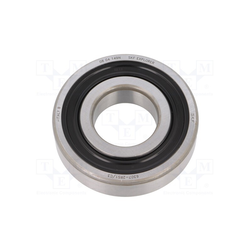 1 pcs x SKF - 6307-2RS1/C3 SKF - Bearing: single row deep groove ball, Øint: 35mm, Øout: 80mm