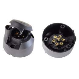 7-pin trailer coupling socket