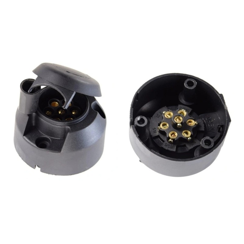 7-pin trailer coupling socket