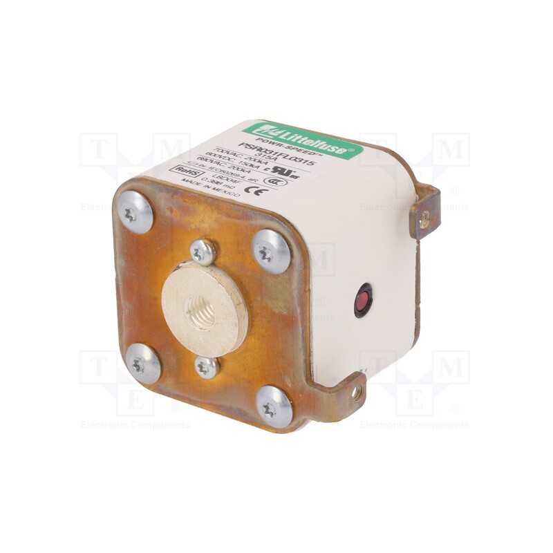 1 pcs x LITTELFUSE - PSR031FL0315 - Fuse: fuse, ultra rapid, 315A, 690VAC, 600VDC, ceramic,industrial