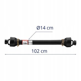 Power take-off shaft compensation Wiesenfield 10280341