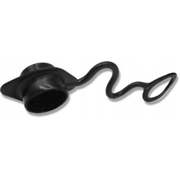 Universal black euro socket plug cover