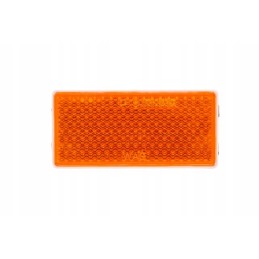 Rectangular glued reflector, orange