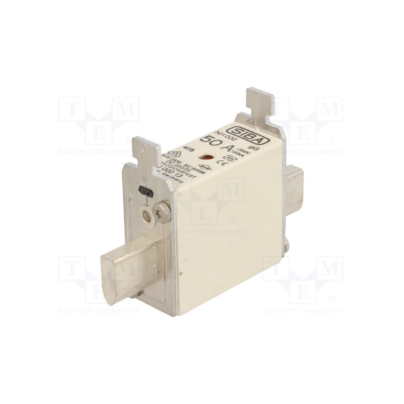 1 pcs x SIBA - 2000013.5 - Fuse: fuse, gG, 50A, 500VAC, 220VDC, ceramic,industrial, NH000