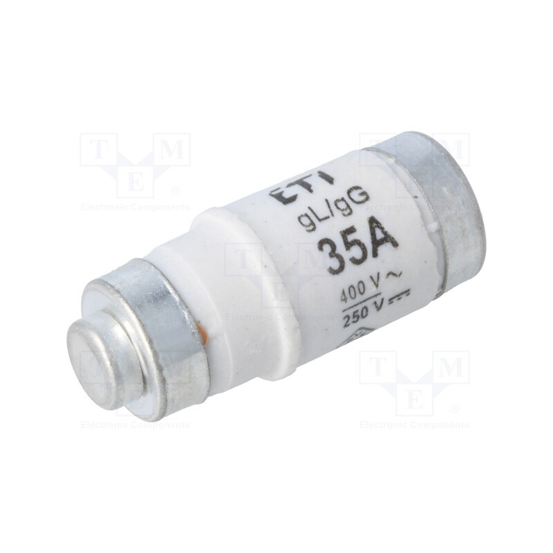 1 pcs x WEBER - DO2-35 - Fuse: fuse, gG,gL, 35A, 400VAC, 250V, industrial, D02