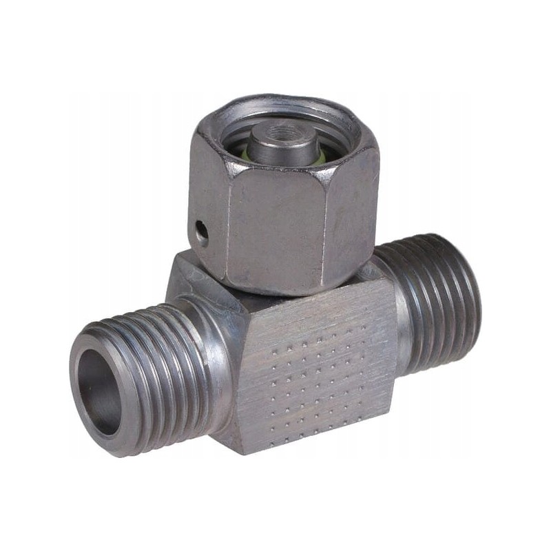 T-connector with symmetrical nut m16x1 5 8