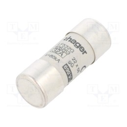 1 pcs x HAGER - LF532G - Fuse: fuse, gG, 32A, 690VAC, cylindrical,industrial, 22x58mm