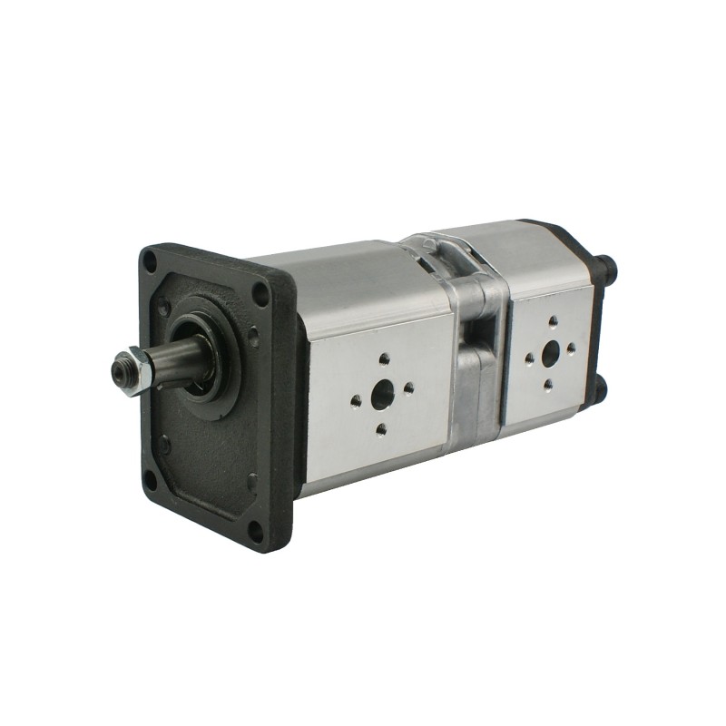 Gear pump, 2-section, left, 22, 4 cm3, hydrolider