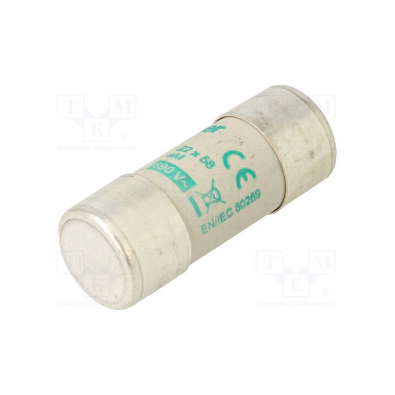 1 pcs x HAGER - LF516M - Fuse: fuse, aM, 16A, 690VAC, cylindrical,industrial, 22x58mm