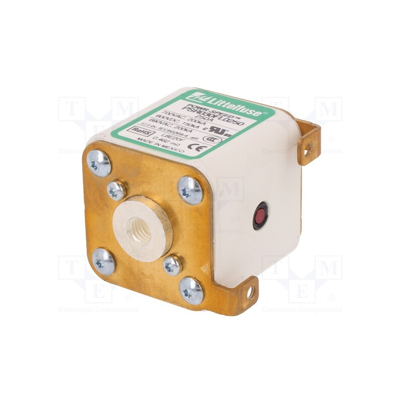1 pcs x LITTELFUSE - PSR030FL0250 - Fuse: fuse, ultra rapid, 250A, 690VAC, 600VDC, ceramic,industrial