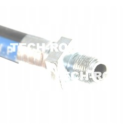 Front axle bracket lubrication hose