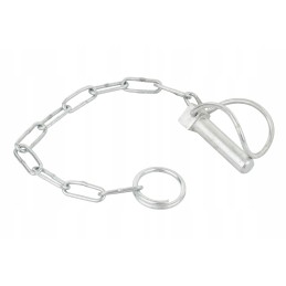 Pipe cotter pin with a 14mm chain for a 44mm pipe