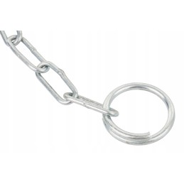 Pipe cotter pin with a 14mm chain for a 44mm pipe