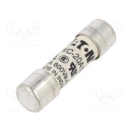 1 pcs x BUSSMANN - FWC-20A10F - Fuse: fuse, aR, 20A, 600VAC, ceramic,cylindrical,industrial
