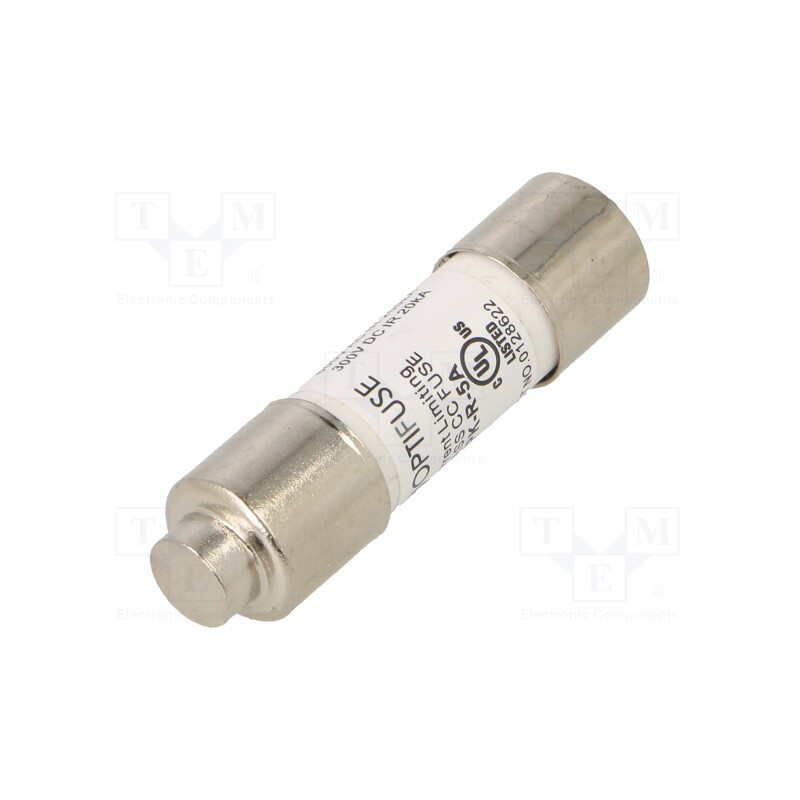 1 pcs x OPTIFUSE - FPK-R-5A - Fuse: fuse, quick blow, 5A, 600VAC, 600VDC, cylindrical,industrial