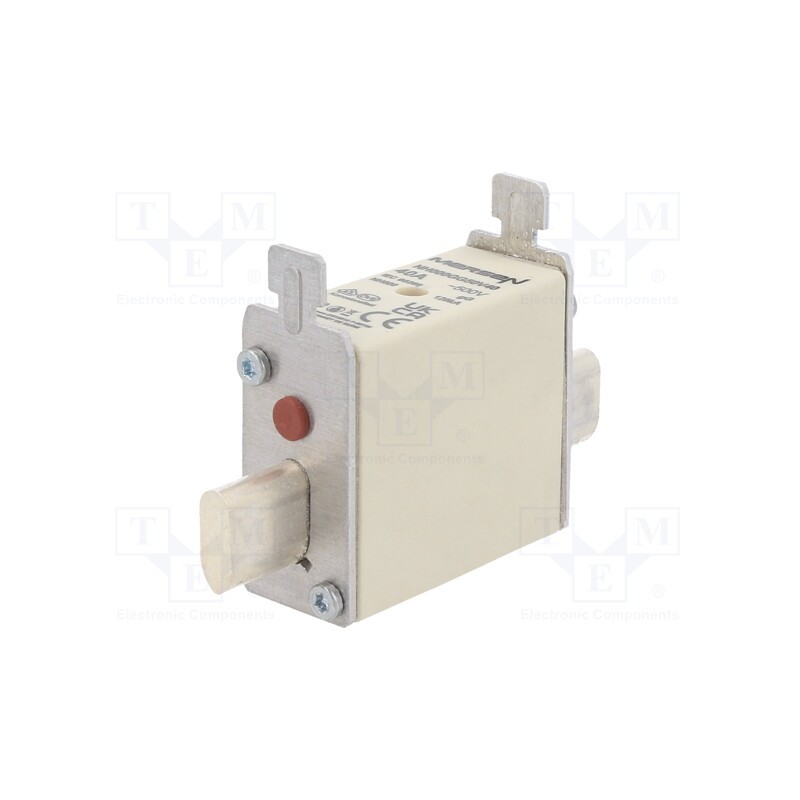 1 pcs x MERSEN - NH000GG50V40 - Fuse: fuse, gG, 40A, 500VAC, 250VDC, ceramic,industrial, NH000