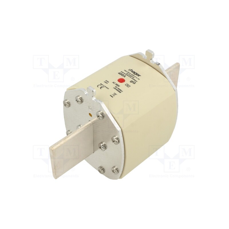 1 pcs x HAGER - LNH40400M - Fuse: fuse, gG, 400A, 500VAC, industrial, NH4a