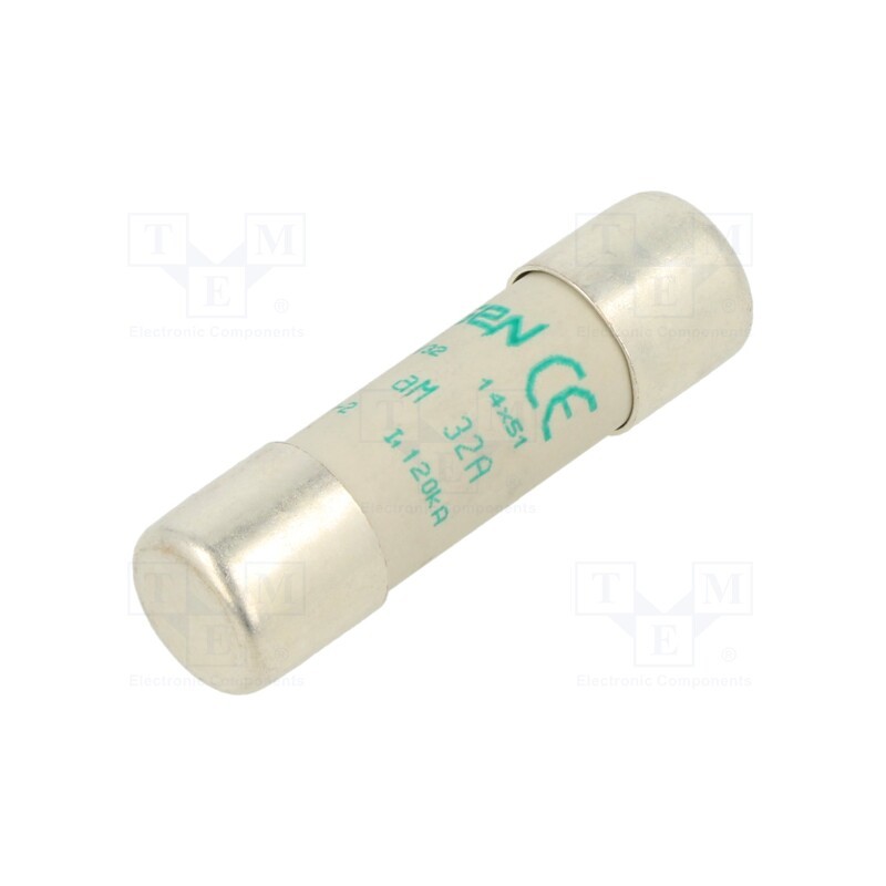 1 pcs x SCHNEIDER ELECTRIC - DF2EA32 - Fuse: fuse, aM, 32A, 500VAC, ceramic, 14x51mm