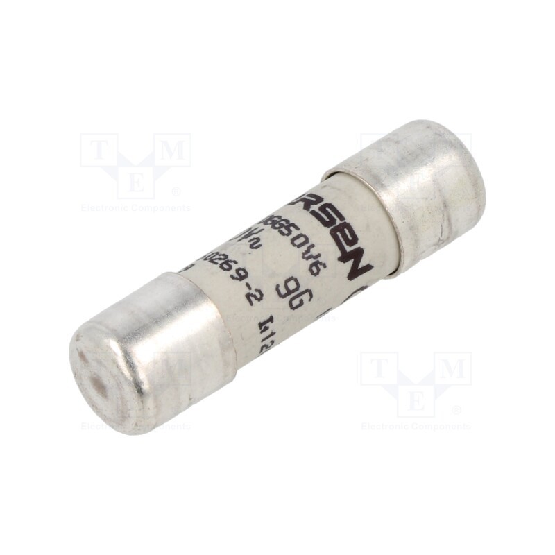 1 pcs x SCHNEIDER ELECTRIC - DF2CN06 - Fuse: fuse, gG, 6A, 500VAC, ceramic, 10x38mm